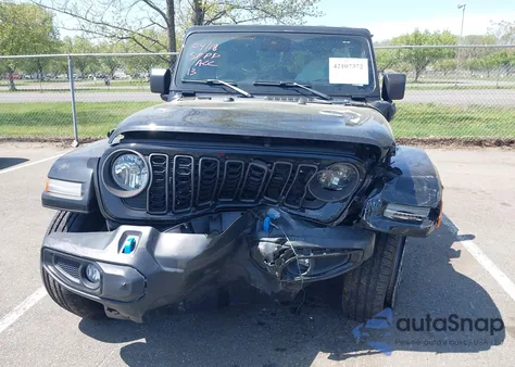 2024 Jeep Wrangler 4Xe Sport S 4Xe из США, поврежденный, VIN 1C4RJXN68RW145341